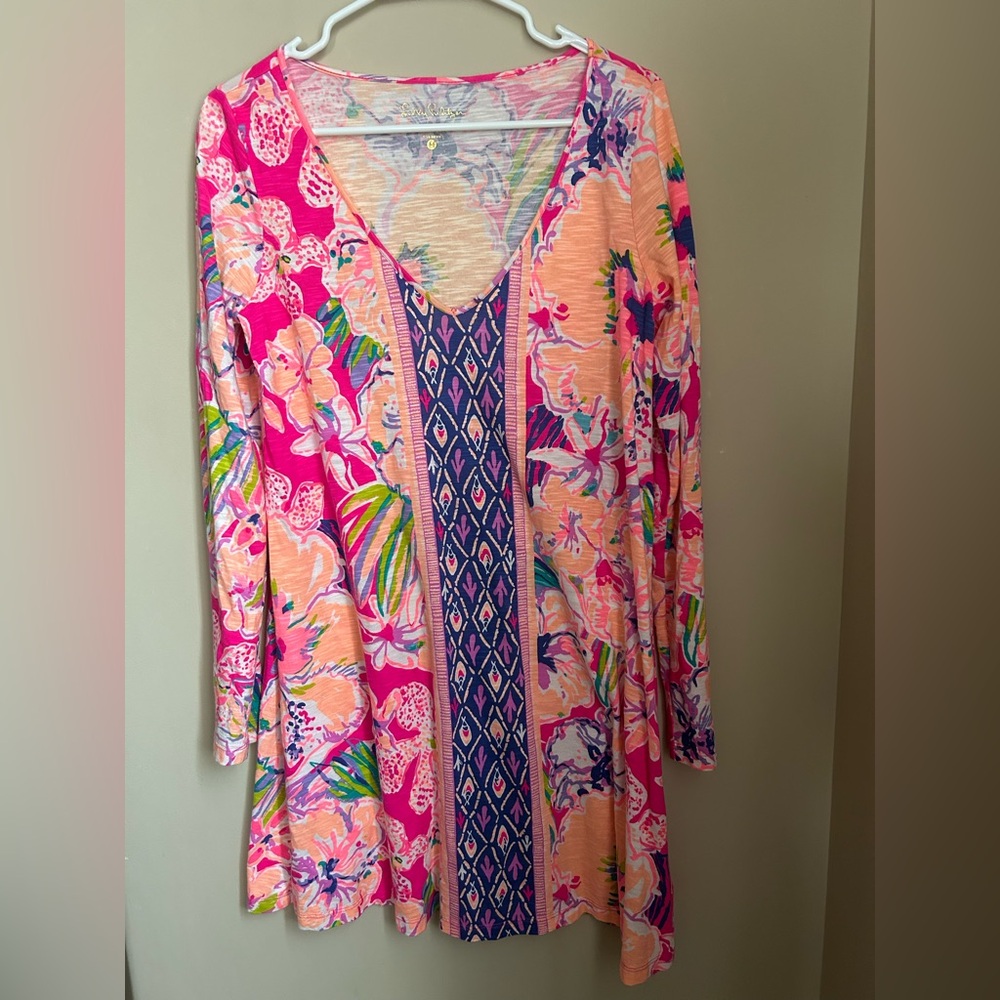 Floral V-Neck Women's Top